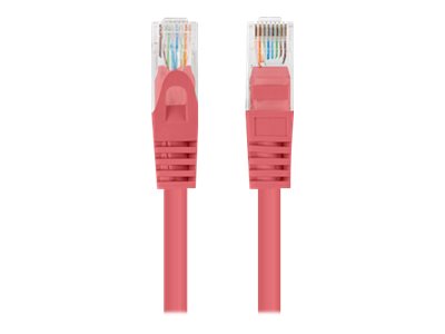 LANBERG Patchcord Cat.6 UTP 0.25m red 10-pack
