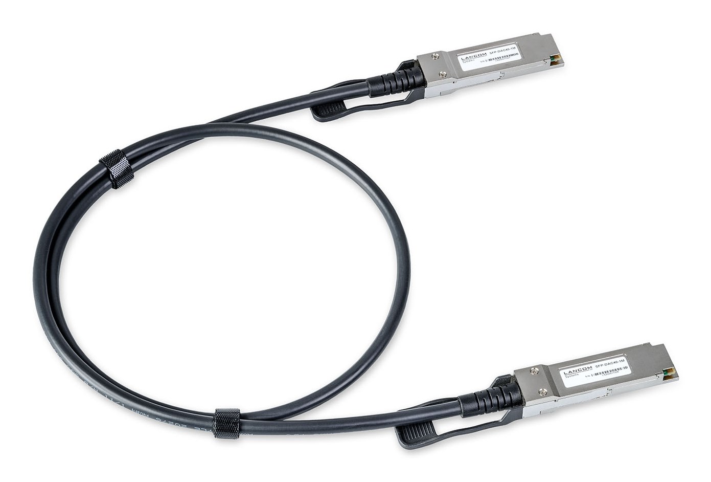 LANCOM SFP-DAC40-1m kabel InfiniBand / światłowodowy Czarny, Stal