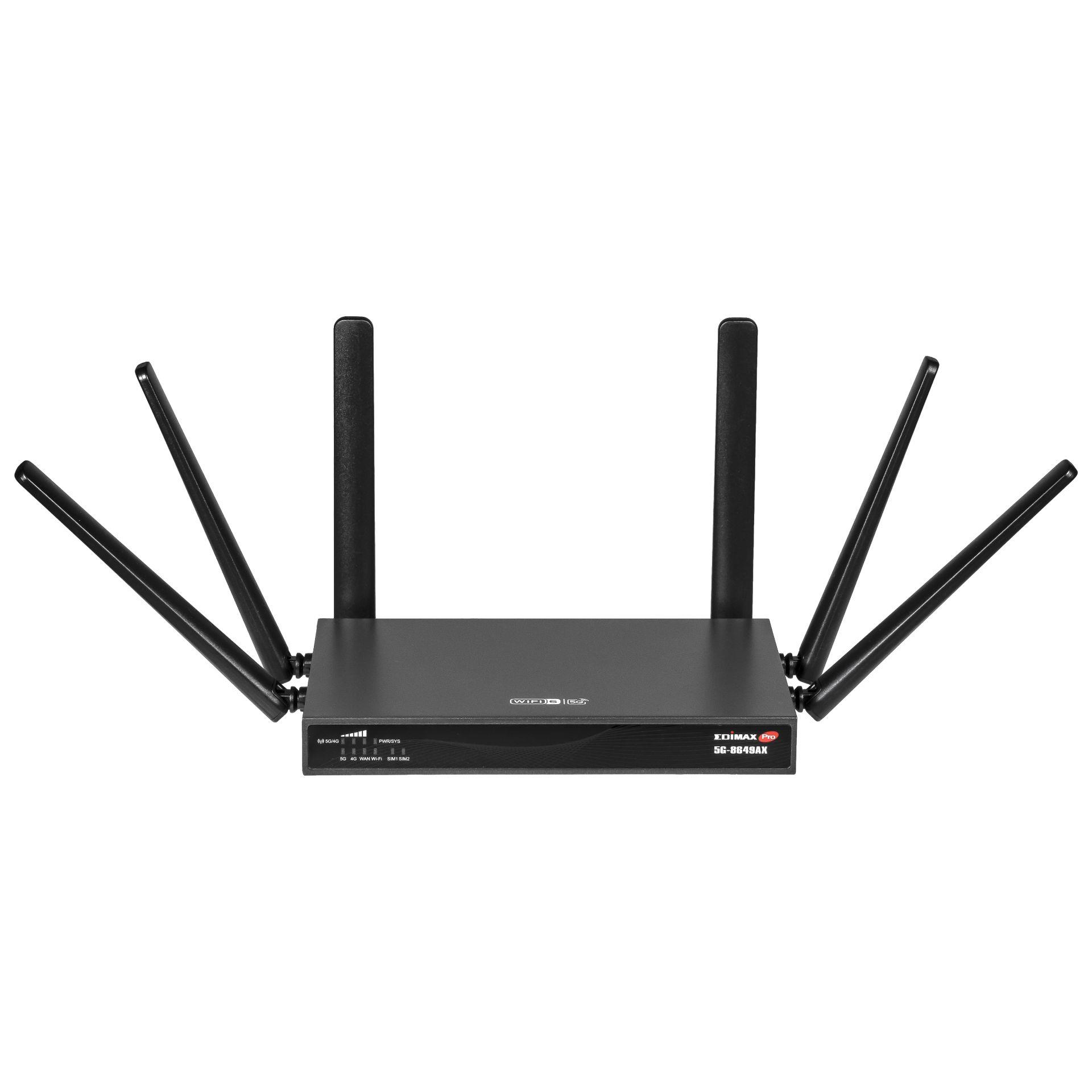 Router Edimax 5G-8649AX WiFi AX1800 5G 3xLAN 1xWAN