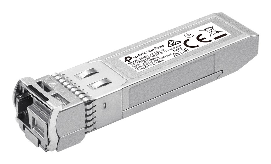 TP-Link Omada SM5110LSB-10 moduł przekaźników sieciowych Swiatłowód 10312 Mbit/s SFP+