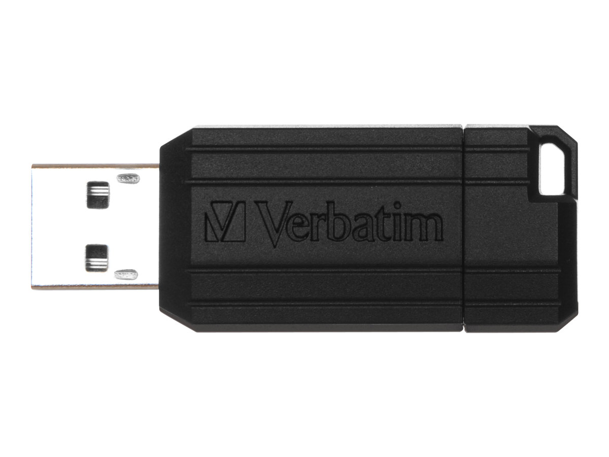 VERBATIM Store n Go Pin Stripe USB Drive USB-flashstation 16GB USB2.0 black