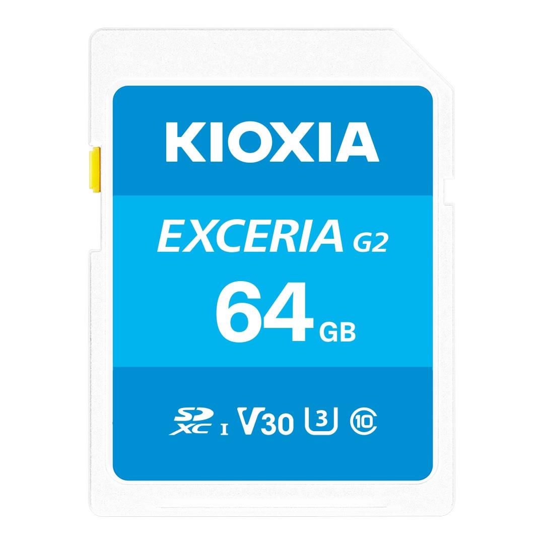 KIOXIA SD-Card Exceria 64GB Gen 2.