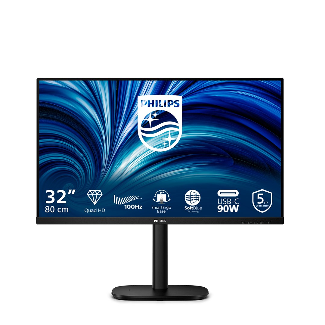 Monitor Philips 80.0cm (31.5") 32B2U3601 16:09 HDMI+DP+USB-C