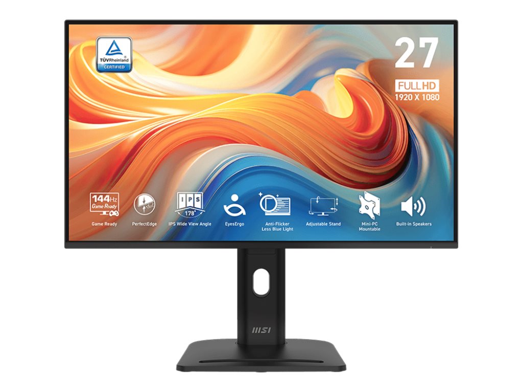 MSI Monitor 27" PRO MP275PG E14 FHD 144Hz
