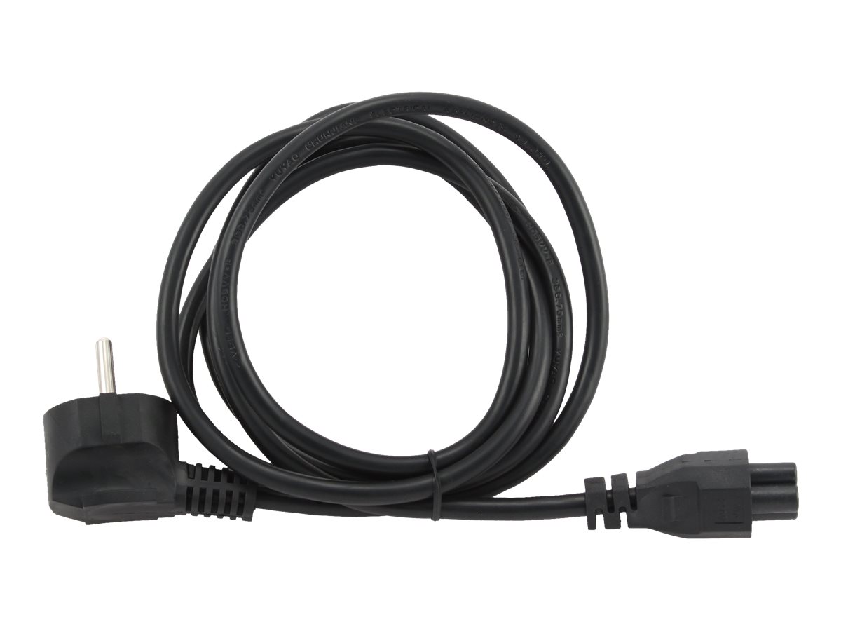 Kabel zasilajacy do notebooka koniczynka C5 1.8M
