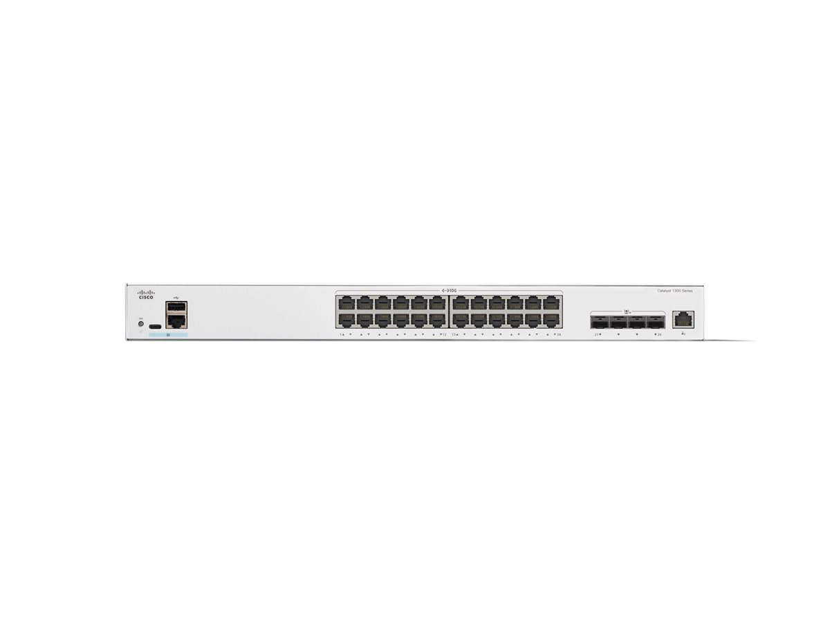 CISCO Catalyst 1300 24-Port Switch 20 x 10GE RJ45 4 x 10G SFP+ Uplinks