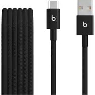Kable USB-A do USB-C marki Apple Beats Woven (1.5 m) - Bolt Black (zestaw 2 sztuk)
