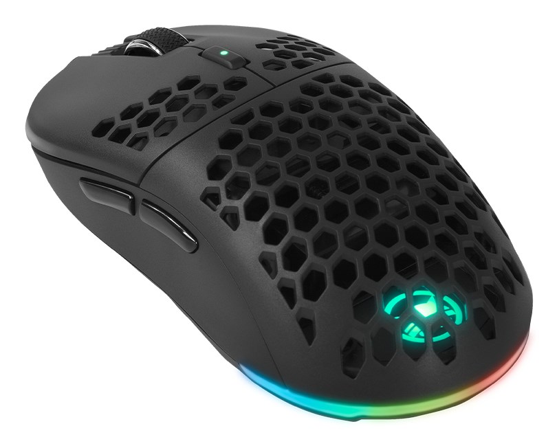 GAMIAC PX71 myszka Gaming Oburęczny RF Wireless + USB Type-A Optyczny 16000 DPI