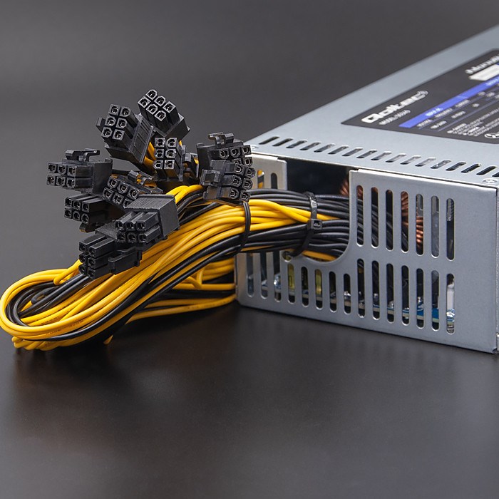Qoltec 50349 moduł zasilaczy 1800 W ATX Szary