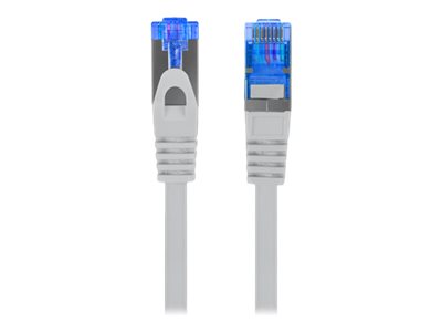 LANBERG patchcord cat.6A FTP LSZH CCA 15m grey