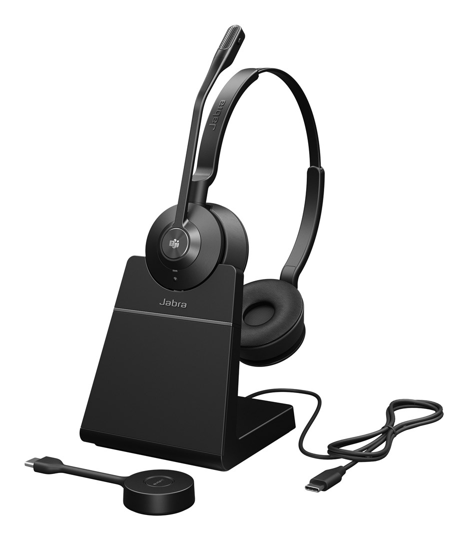 Słuchawki Jabra Engage 55 SE MS Stereo USB-C ze stacją ładującą