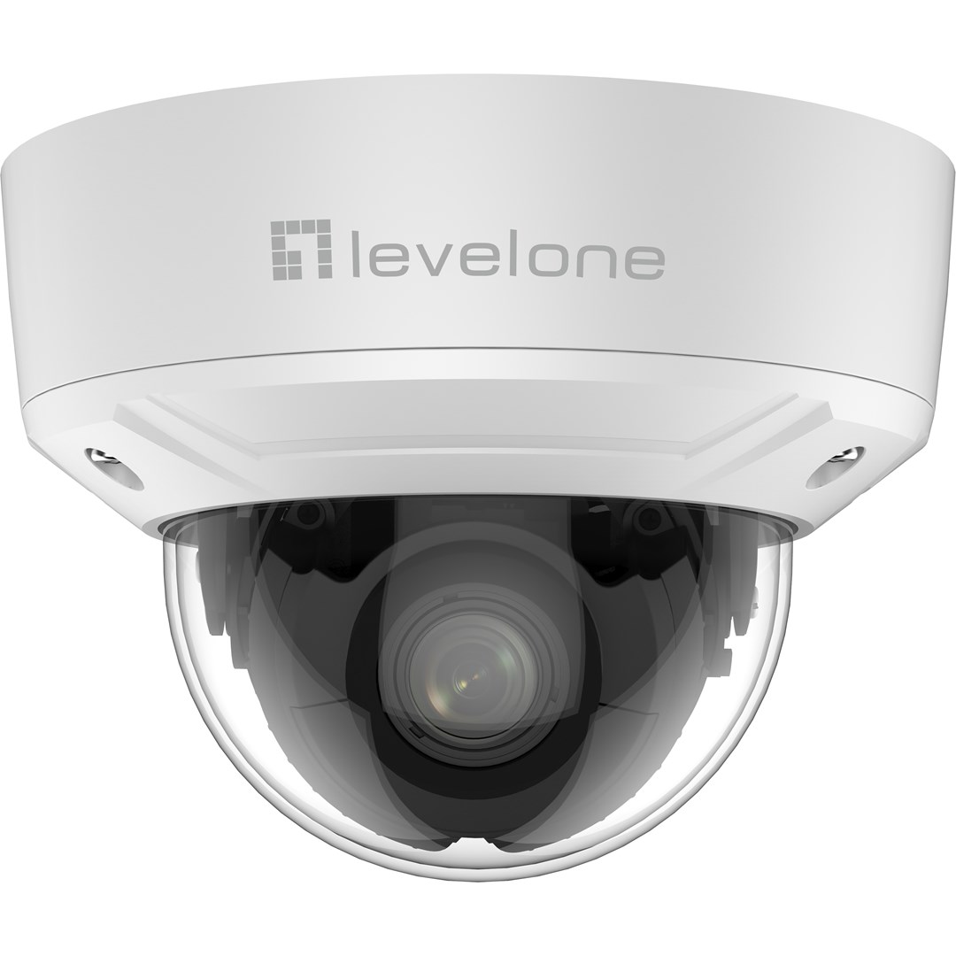 Wyjście kopułkowe LevelOne IPCam 4xZ 2MP/H.265/IR/10W/PoE/IP67