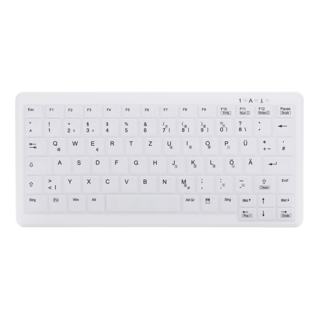 CHERRY AK-C4110 klawiatura Medyczna RF Wireless QWERTZ Niemiecki Biały