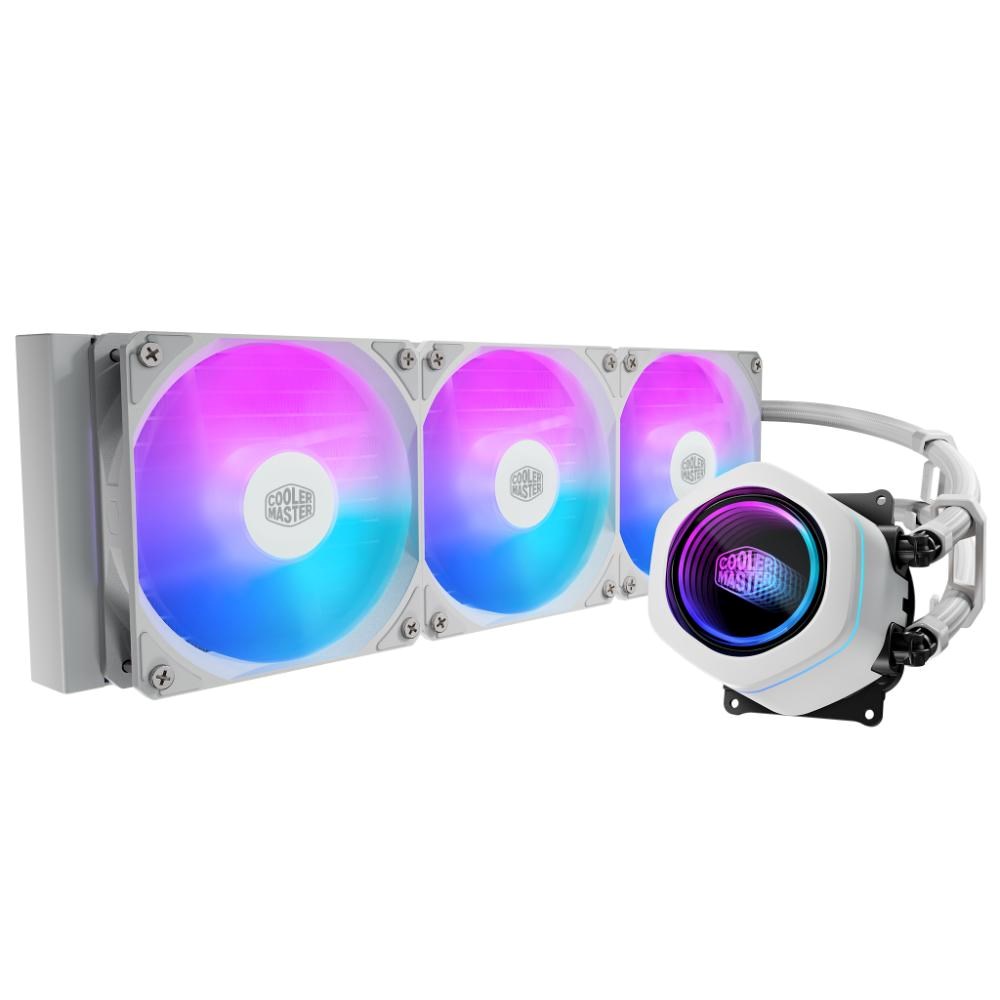 Cooler Master MLX-D36M-A18PW-RD ML Core Nex Digital 360 White ARGB, 3x 120mm, 650 ~ 1750 RPM