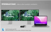 Stacja dokująca USB-C Dual HDMI Power Delivery 100W