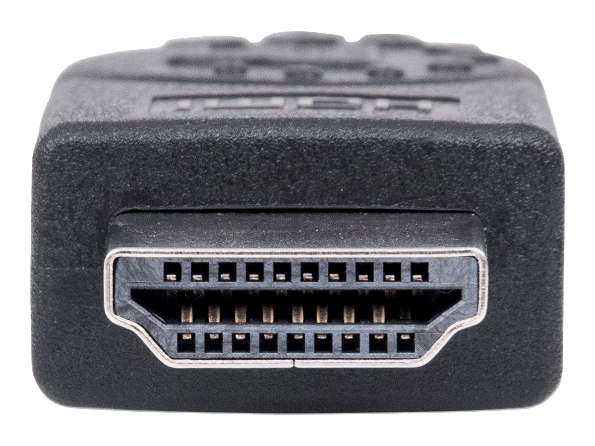 MANHATTAN 323239 Manhattan Kabel monitorowy HDMI/HDMI 5m ekranowany czarny z kanałem Ethernet