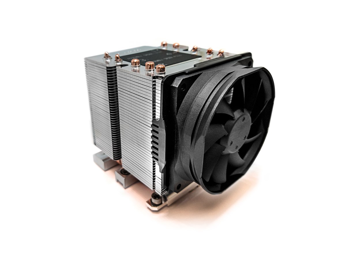 Dynatron B14 system chłodzenia komputerów Procesor Chłodnica powietrza 8 cm Aluminium, Czarny 1 szt.