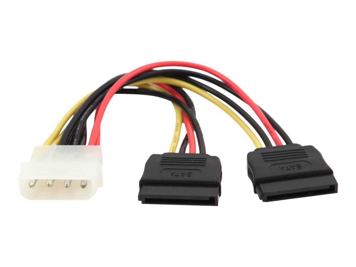 GEMBIRD CC-SATA-PSY-0.3M Gembird kabel do dysków serial ata zasilający X2 SATA 30 cm