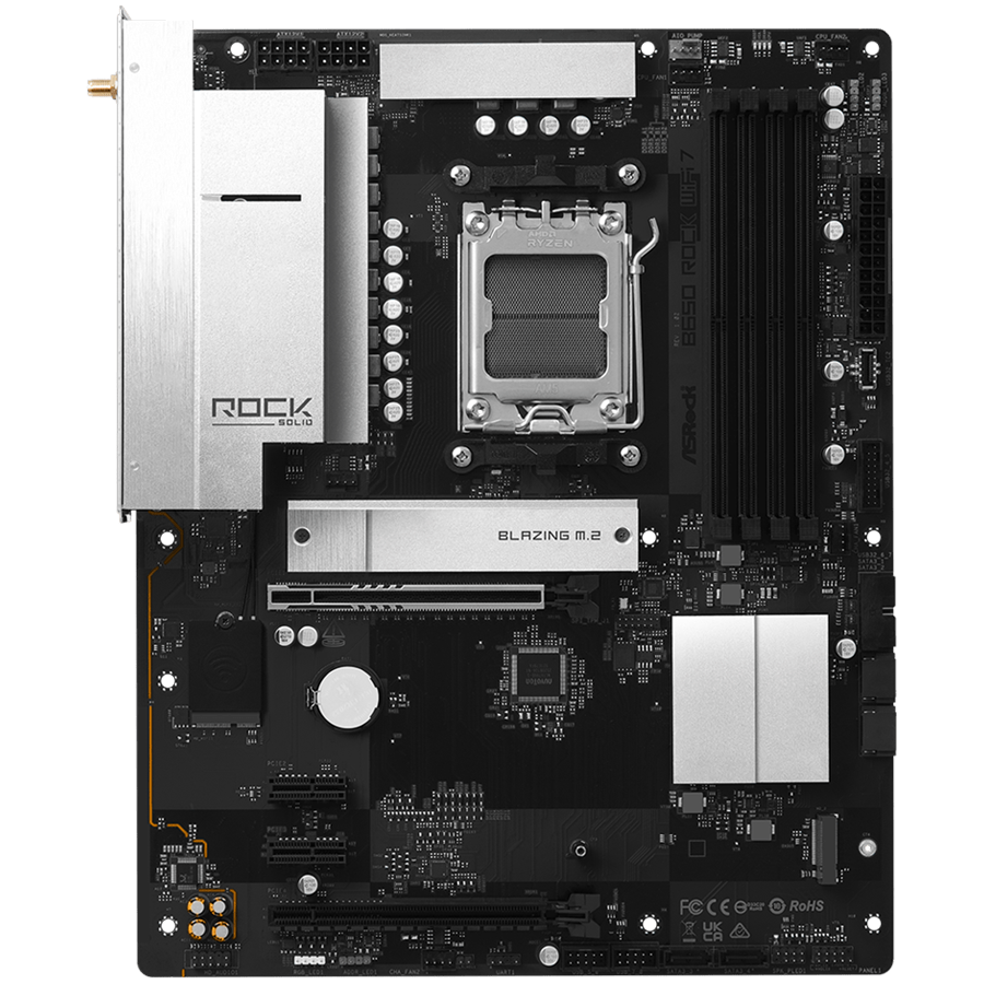 Płyta główna ASRock B650 Rock WiFi7 AM5 B650 DDR5 ATX