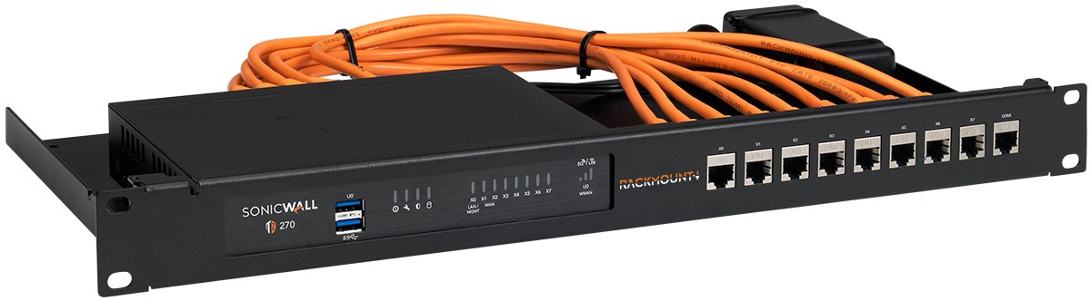 Uchwyt rackmount.IT Rackwall SonicWall TZ270W TZ370W TZ470W ekranowany (RM-SW-T11I)