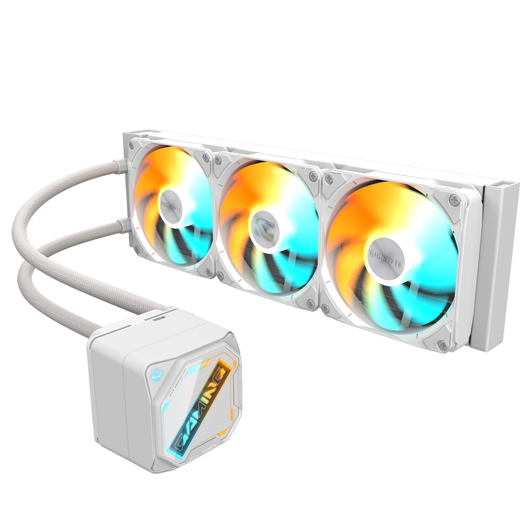 GIGABYTE GAMING 360 ICE Procesor Chłodnica cieczy all-in-one 12 cm Biały 1 szt.
