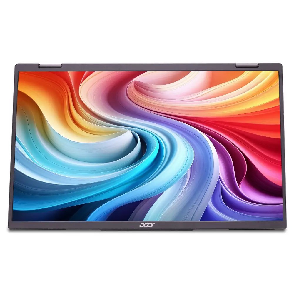 Projektor Acer PD163QBMIUUX Seria PD3 16" IPS Czarny 16:9 60 Hz 8 ms 2x1920 x 1080 pikseli 250 cd/m2 Ilość portów HDMI: 1