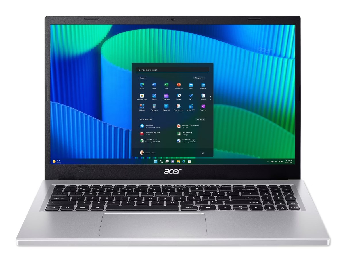 Laptop Acer Extensa 15 FHD 15.6" 16:9 i3-1315U 8GB 256GBSSD W11EDU