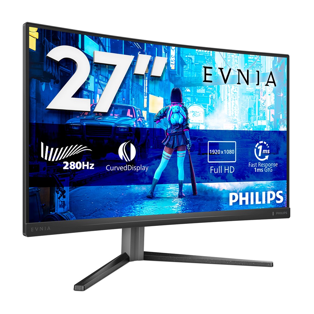 Philips Evnia 5000 27M2C5200W/00 monitor komputerowy 68,6 cm (27") 1920 x 1080 px Full HD LCD Czarny