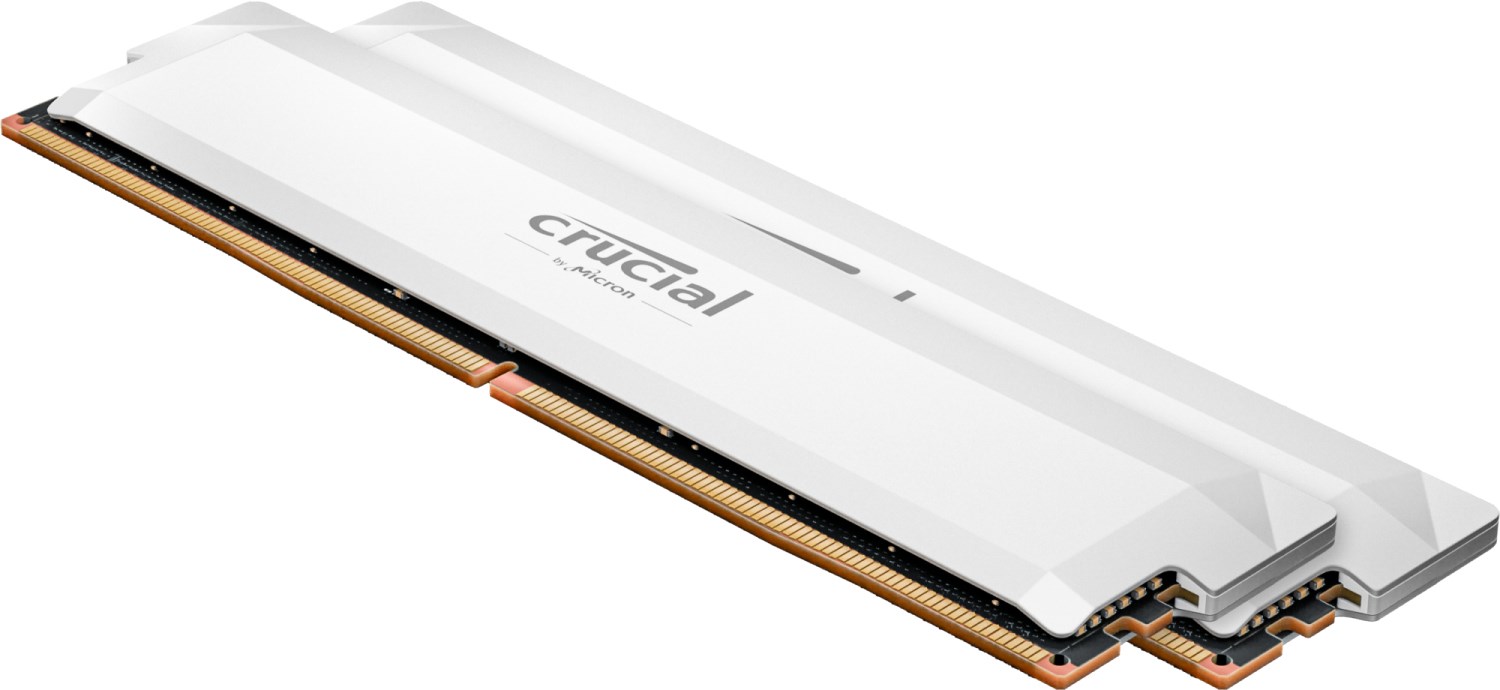 Pamięć DDR5 64GB PC 6400 CL36 KIT (2x32GB) Crucial Pro white intern retail