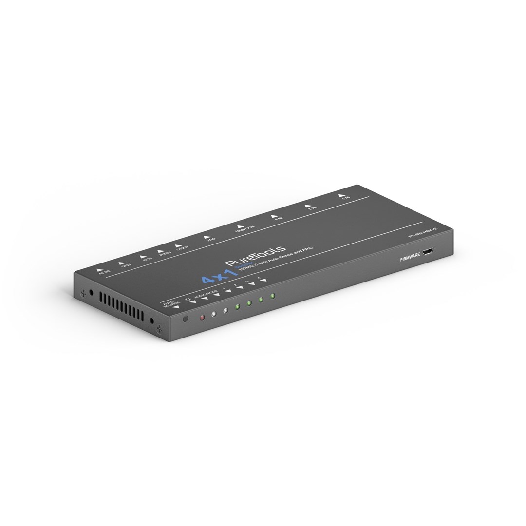 PureLink 4x1 HDMI Switcher 4K (60Hz 4:4:4), Audio