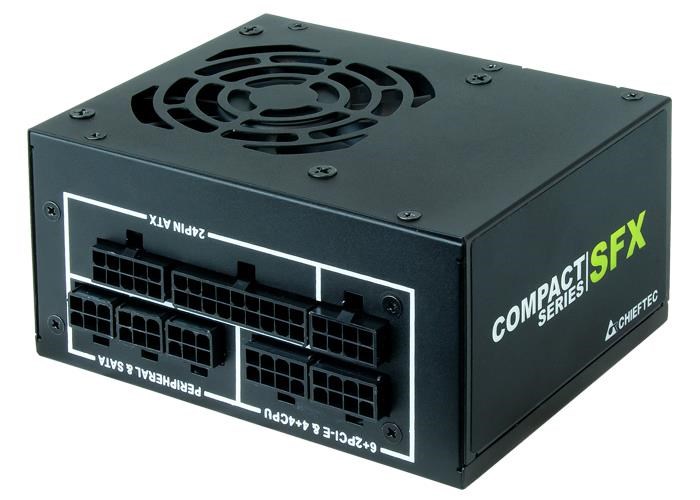Zasilacz Chieftec CSN-550C 550W SFX 80mm 80+Gold aPFC Spraw >90%