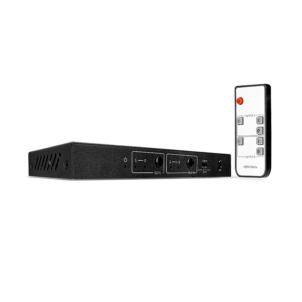 Macierz HDMI 18G model Lindy 2x2