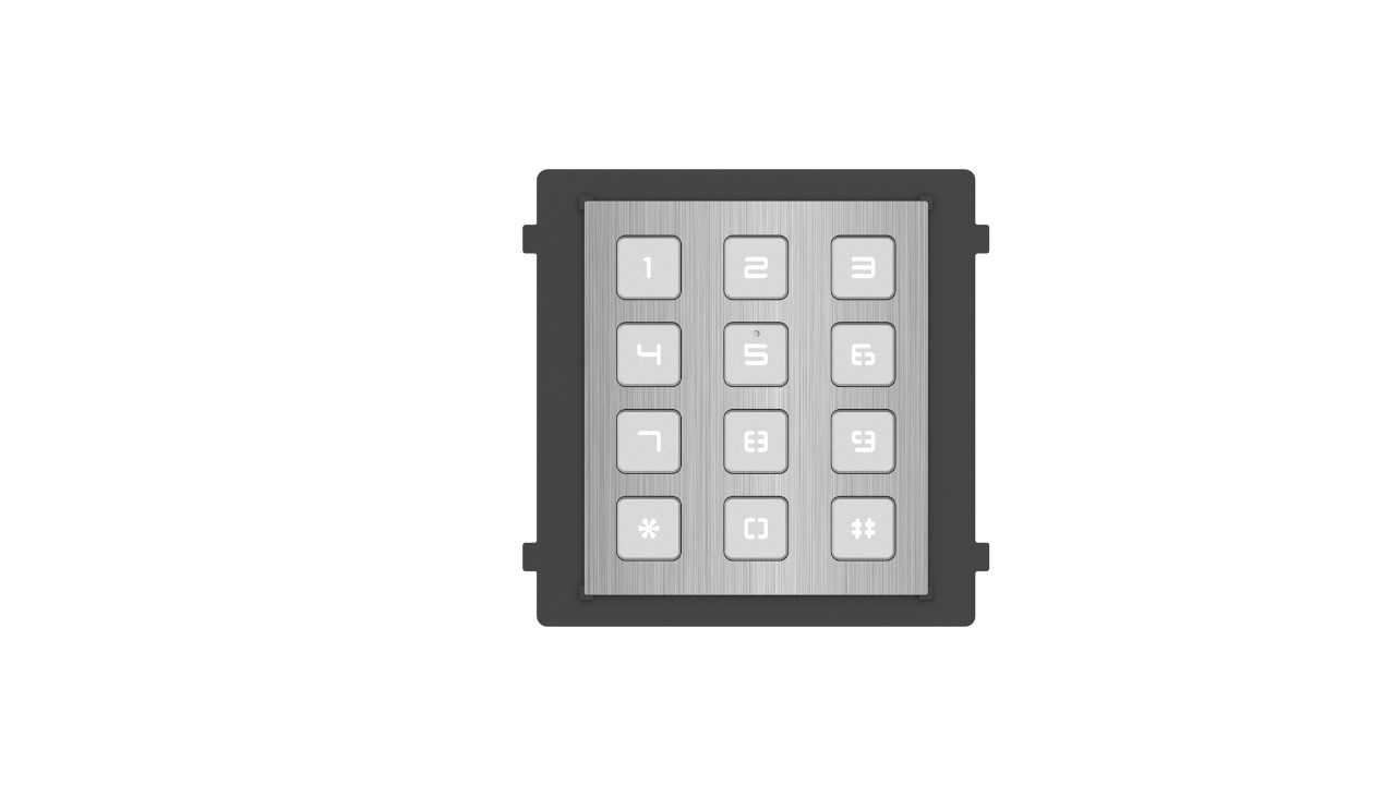 Hikvision DS-KD-KP/S część do domofonu Klawiatura