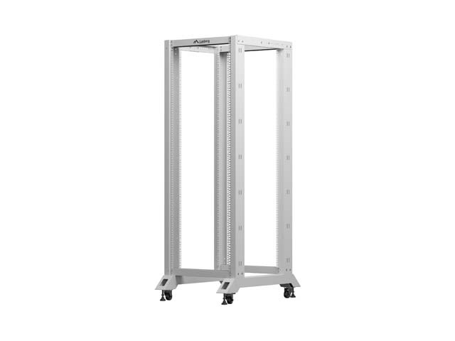 Otwarty rack 19 cali 32U 600x800 w kolorze szarym LANBERG