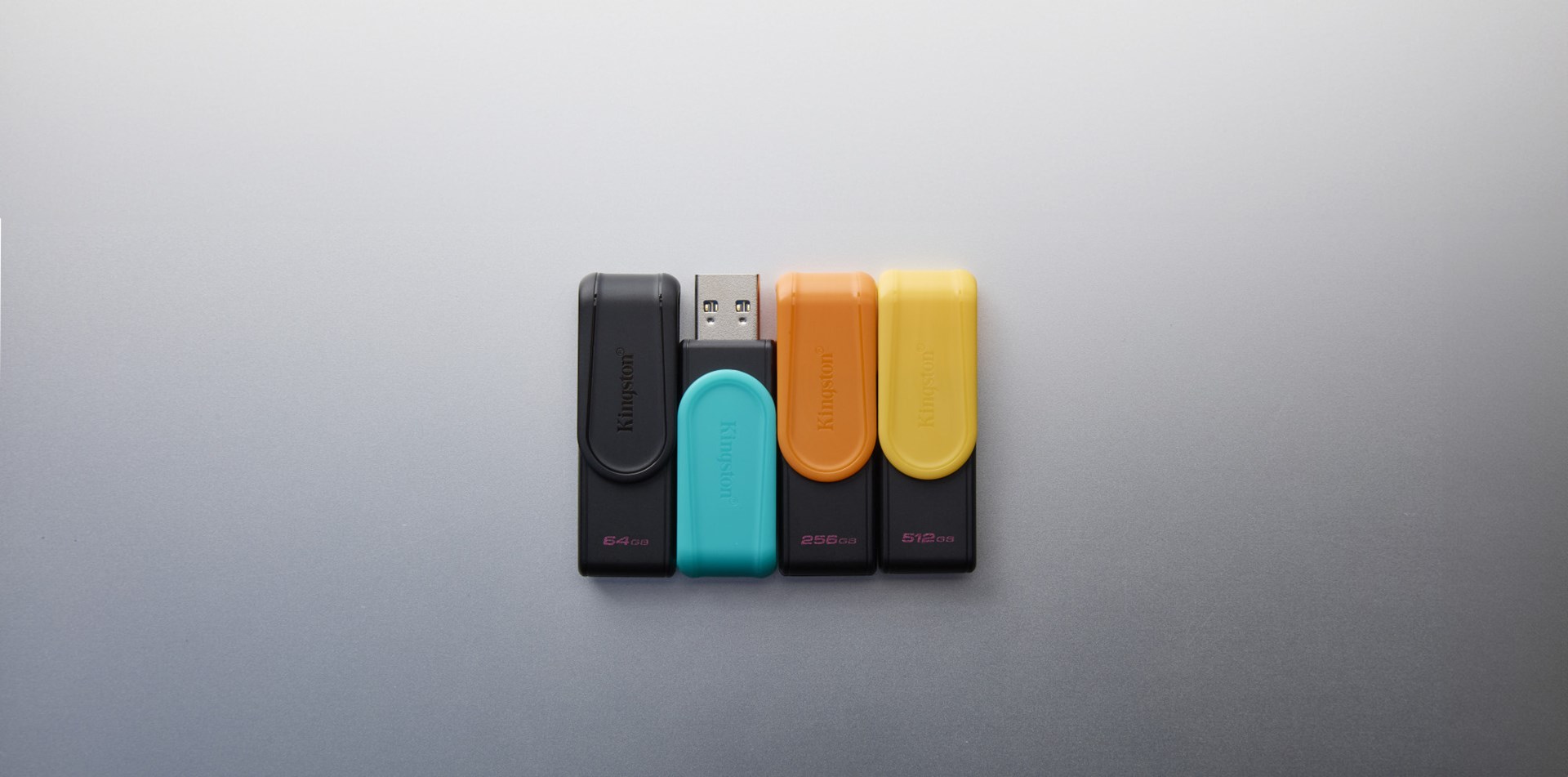 KINGSTON FLASH 128GB USB 3.2 Gen 1 DataTraveler Exodia S B+T