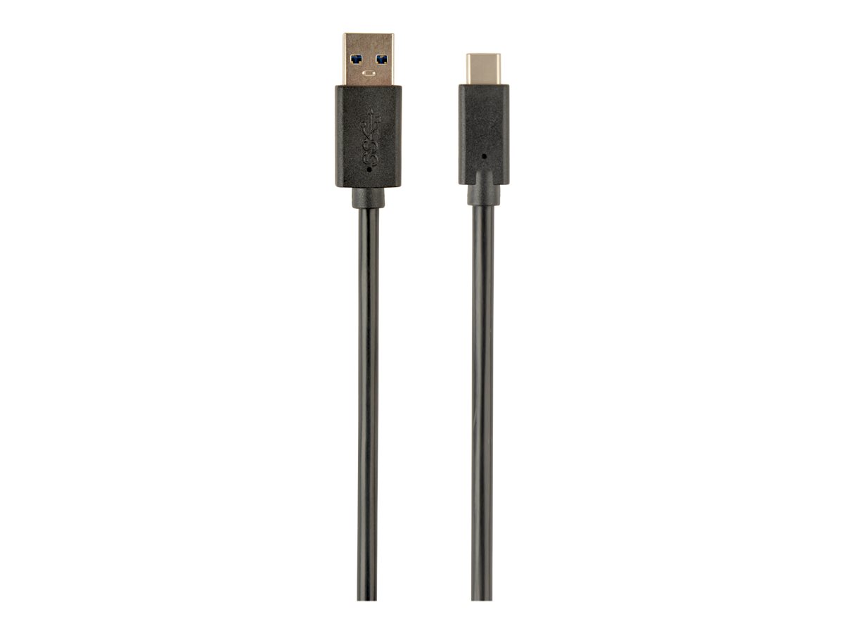 Kabel USB 3.0 typ C AM/CM/0.1m/czarny