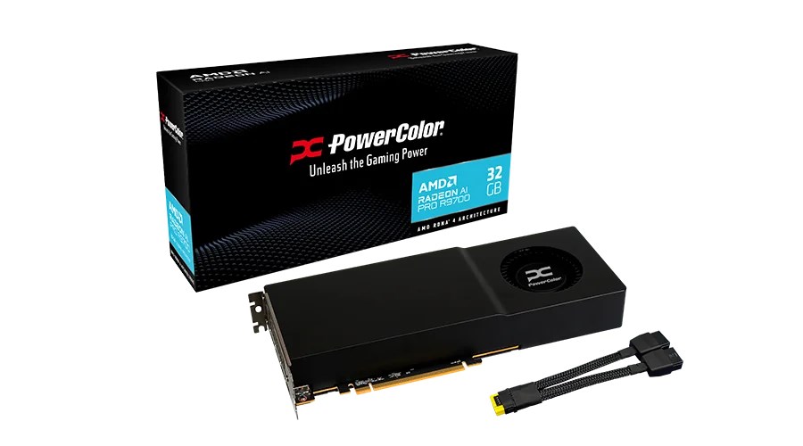 Karta graf. PowerColor AI PRO R9700 32G-B