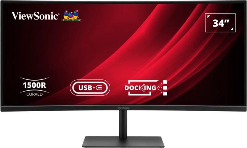 Viewsonic VG3419C-2 monitor komputerowy 86,4 cm (34") 3440 x 1440 px UltraWide Quad HD LED Czarny