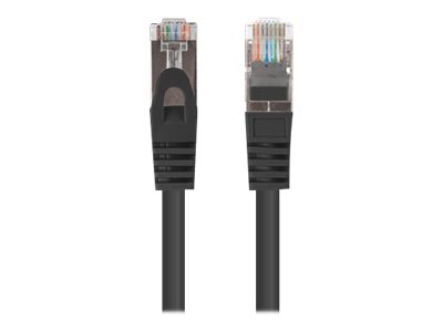LANBERG Patchcord Cat.6 FTP 1m black 10-pack
