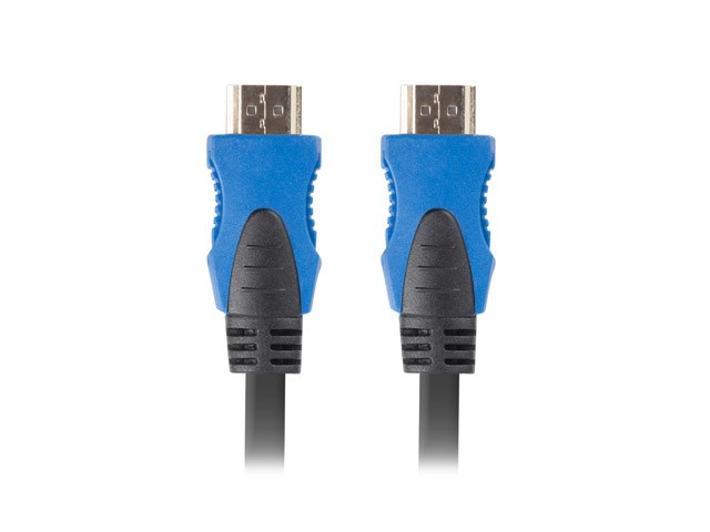 Kabel Lanberg CA-HDMI-20CU-0010-BK (HDMI M - HDMI M; 1m; kolor czarny)