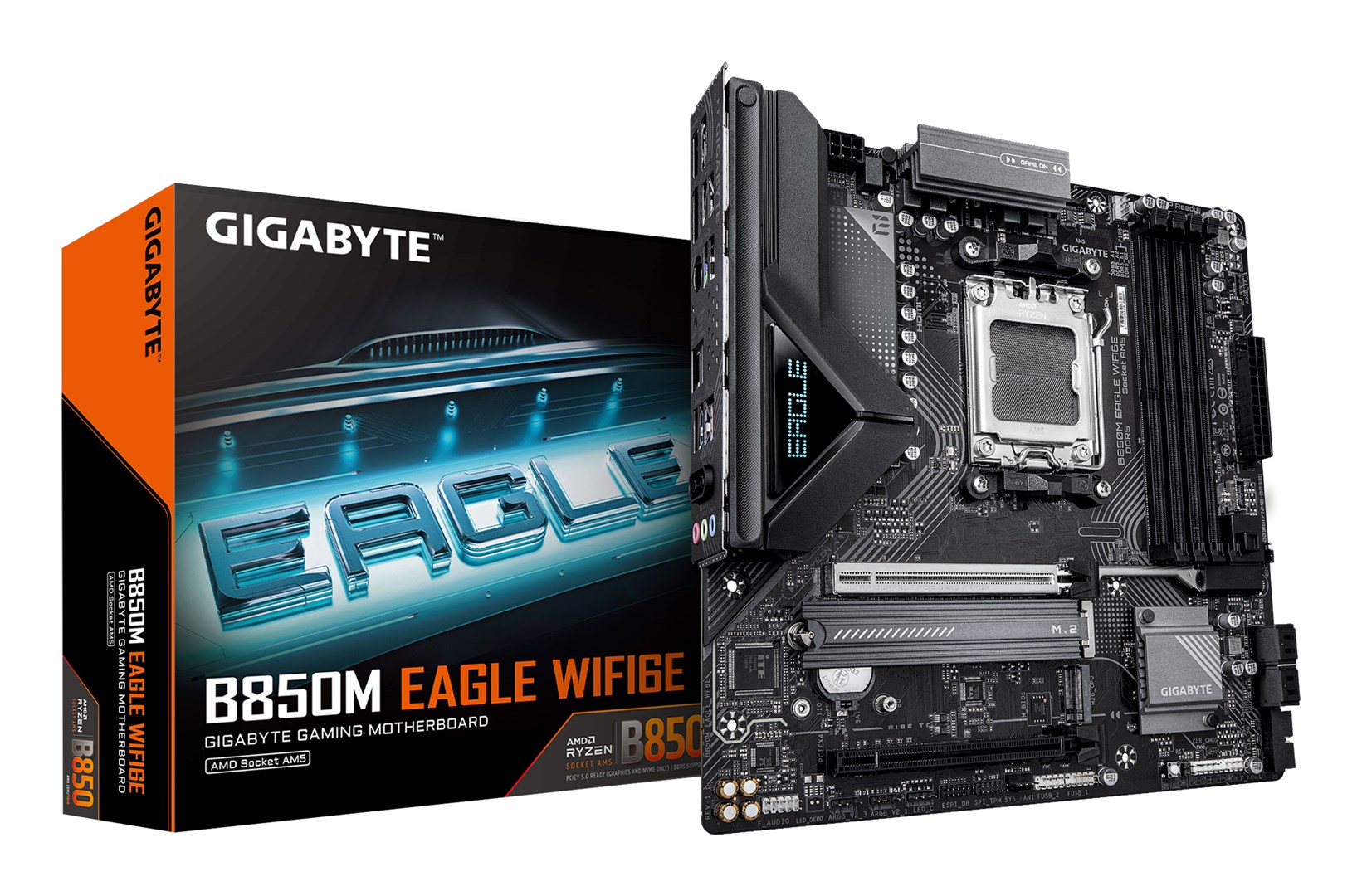 Płyta główna GIGABYTE B850M EAGLE WIFI6E AMD B850 AM5 micro ATX