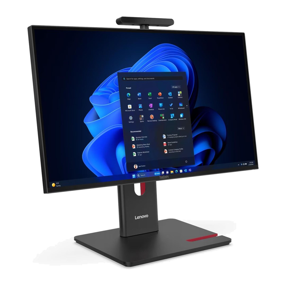 Lenovo AIO ThinkCentre M90a G6 Ultra 7 265 23.8"FHD Touch IPS 120Hz 250nits LBL AG 32GB DDR5 5600 SSD1TB Intel Graphics Cam 5.0MP + IR vPro W11Pro Black 3Y OnSite
