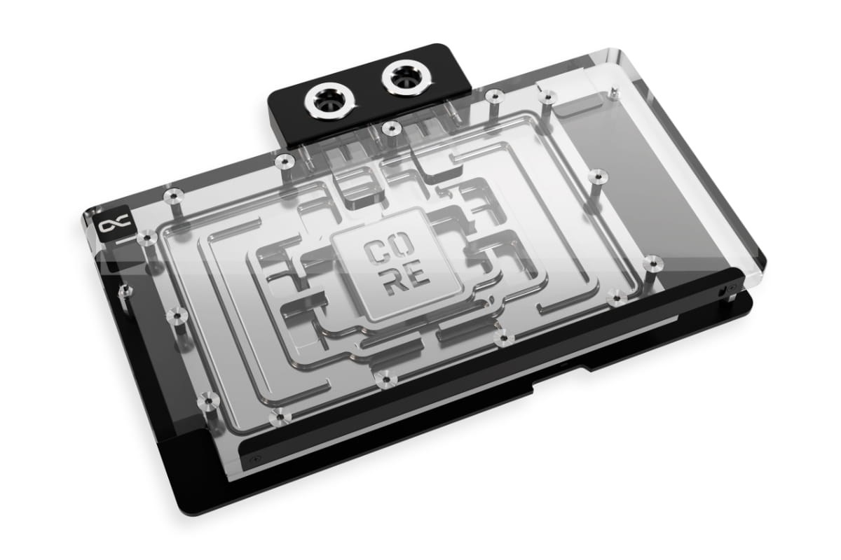 Chłodnica wodna Alphacool Core Geforce RTX 5090 TUF Gaming GPU, ARGB, z płytą tylną - Akryl