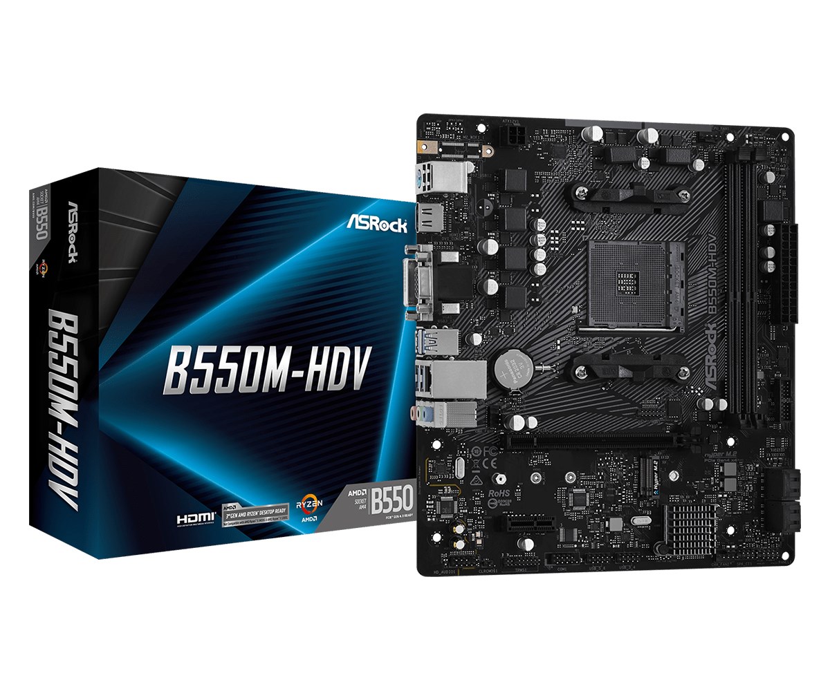 Płyta główna Asrock B550M-HDV (WYPRZEDAŻ)