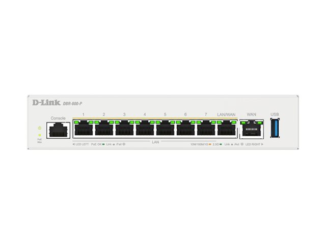 D-LINK Dual-WAN PoE VPN Router & Wi-Fi Controller