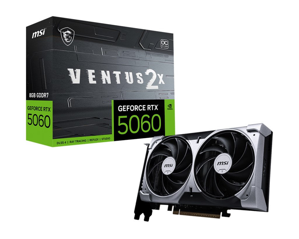 Karta graficzna MSI RTX 5060 8G VENTUS 2X OC