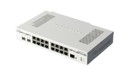 Router Mikrotik CCR2004-16G-2S+PC Total Ethernet Ports:18; Architecture:ARM 64bit; CPU core:4