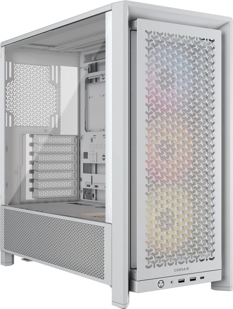 Corsair FRAME 4000D RS ARGB Midi Tower Biały