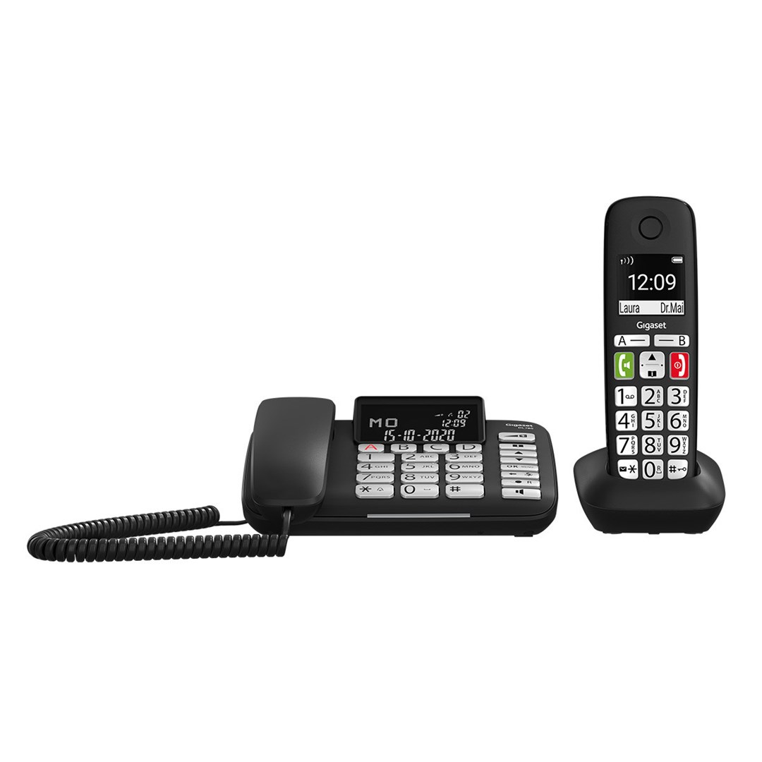Gigaset DL780 Plus - Telefon stacjonarny DECT bezprzewodowy