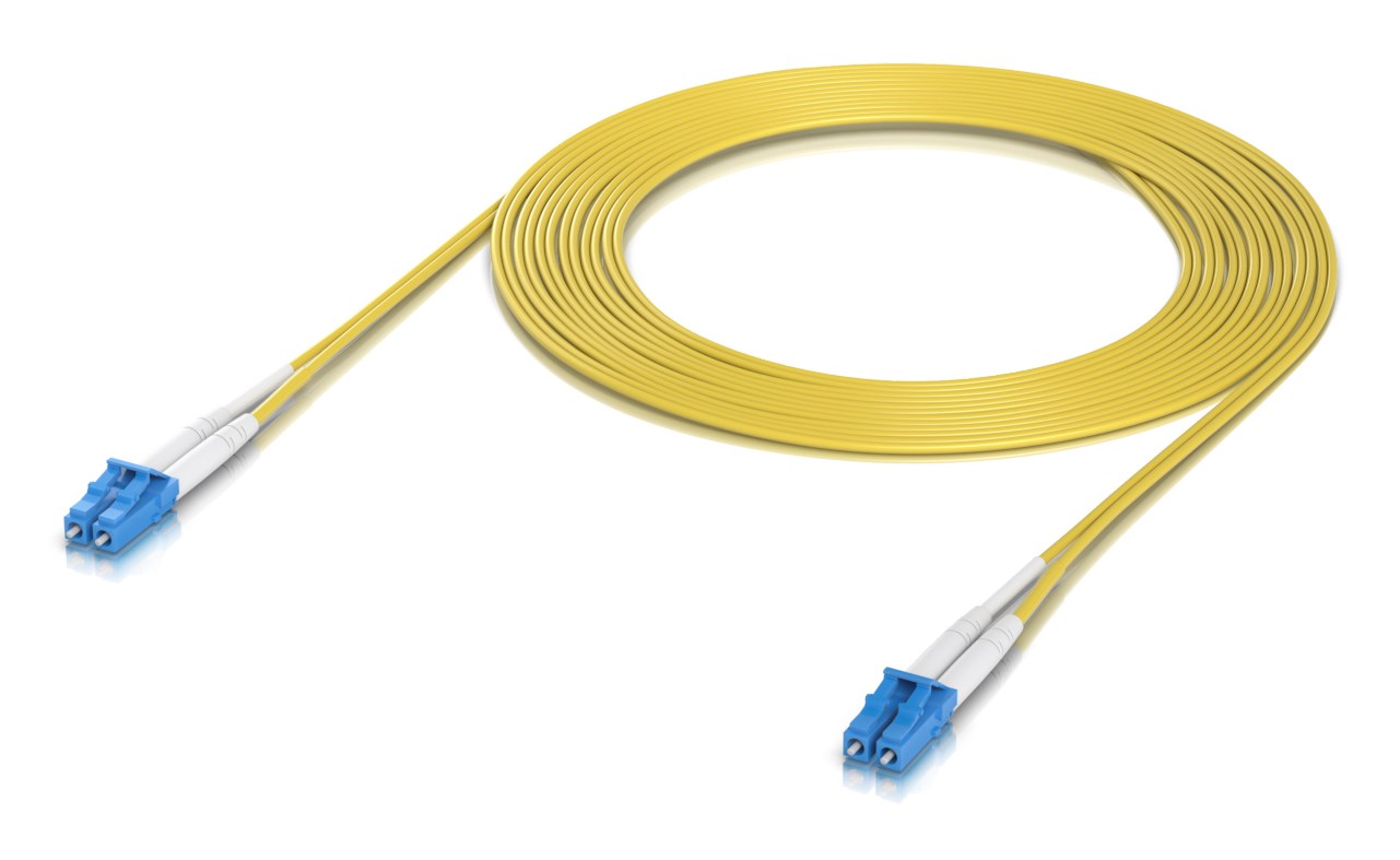 Ubiquiti UACC-OFC-S2-LULU-3M-50 kabel InfiniBand / światłowodowy 1 m LC LC/LC Żółty